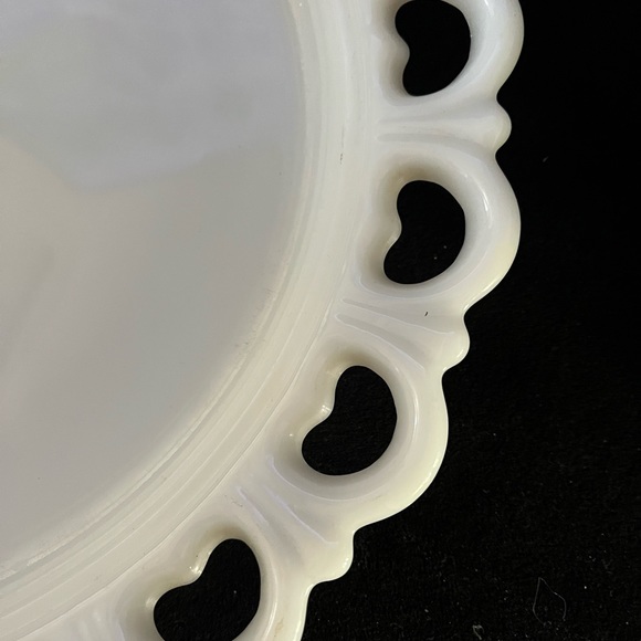 Dining Anchor Hocking Vintage Milk Glass Serving Tray Poshmark